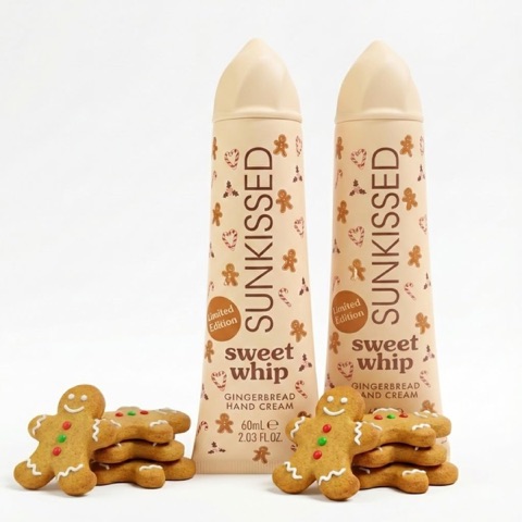 Sunkissed Gingerbread Hand Cream Gift Set, 2 × 60g