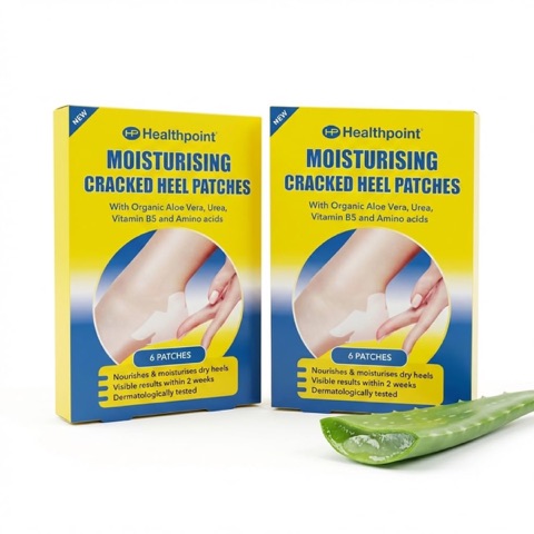Healthpoint Moisturising Heel Patches, Pack of 2